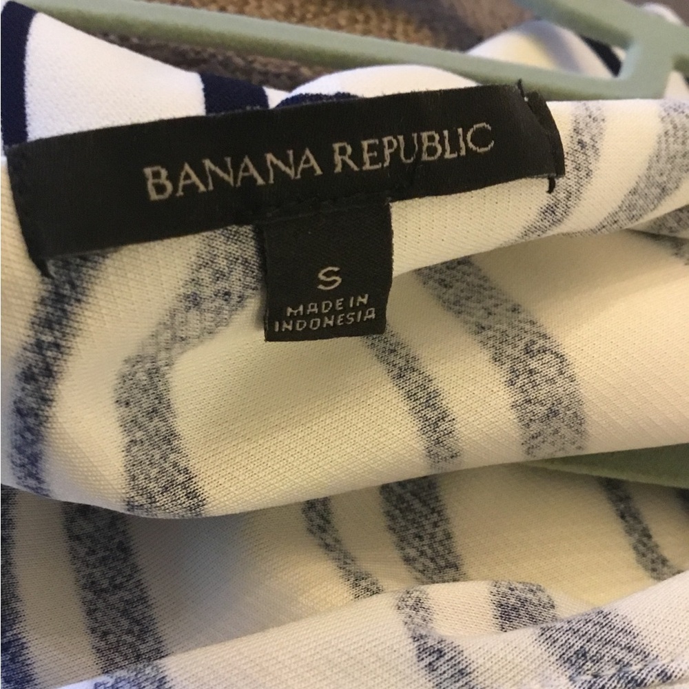 Banana Republic Striped One-Shoulder Ruffle Top - Picture 3 of 3